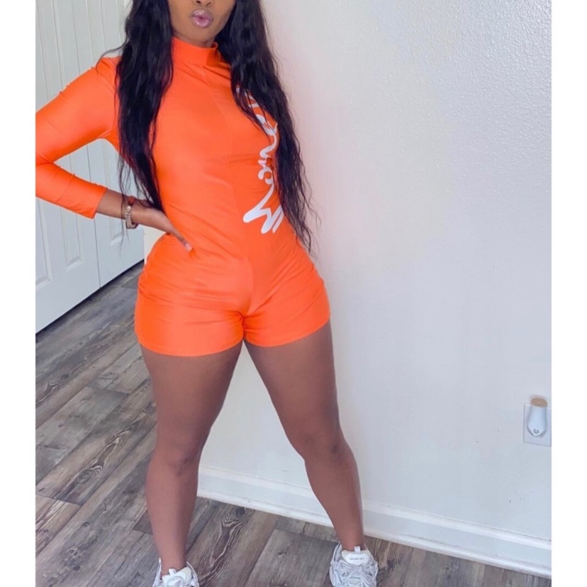 Orange Jumper Work It Out Ladies Taking Offers